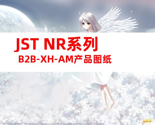 JST NR系列 B2B-XH-AM产品图纸